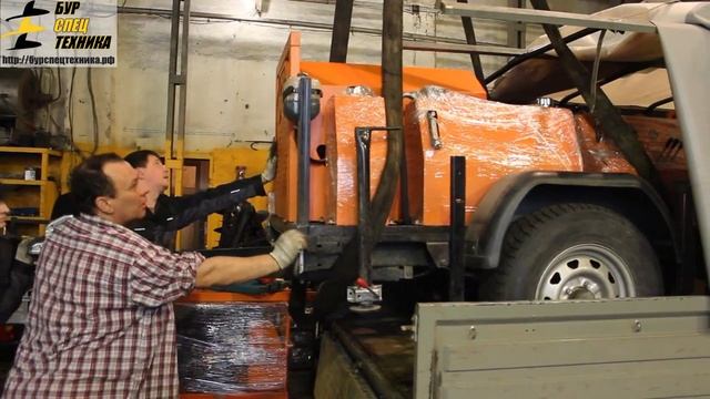 Отгрузка GBU-80 в г. Ижевск от БурСпецТехники смотреть онлайн