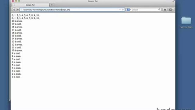 044 Циклы foreach (Lynda.com) Изучаем php смотреть онлайн