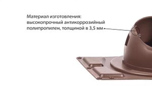 Вентиляция профнастила, металлочерепицы и ондулина! Универсальная база General от Krovent (125-150)
