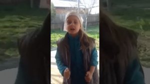 Катюша поёт песню "Кукушка" В.Цоя. Умничка!!!