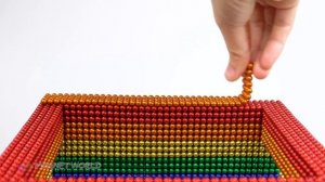 DIY - Build Christmas House For Hamster From Magnetic Balls (Satisfying) | Magnet World Series