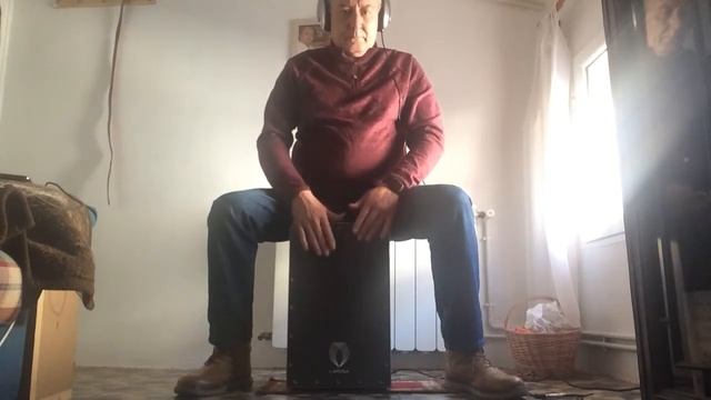 EL CUMBANCHERO, cajón flamenco, Teruel#música#cajón. смотреть онлайн