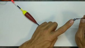 Стопорный узел для поплавочной ловли ,очень удобно и надёжно 👍