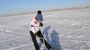 Зимняя рыбалка. Мастер-класс как правильно бурить лунку