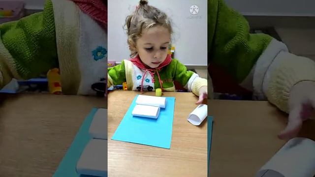 Объемная аппликация Снеговик ⛄ смотреть онлайн