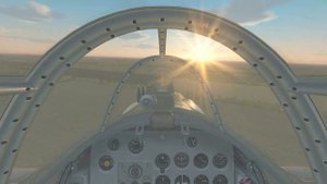 Ла-5 бой с двумя Bf 109-F4 и злобной Макакой