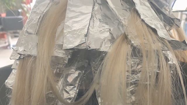 BABY BLOND - окрашивание волос!
