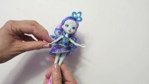 Кукла  с питомцем "Enchantimals. Patter Peacock & Flap", компания Mattel
