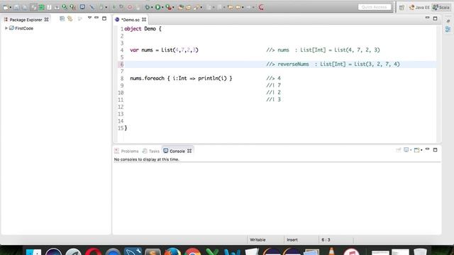 1.9 List Reverse , Drop and Take Scala Tutorial