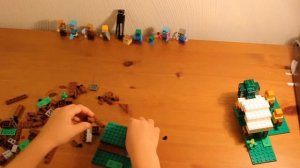 Собираем LEGO MINECRAFT 21159 Аванпост разбойников