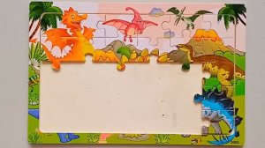 Dinosaur World Wooden Jigsaw Puzzle