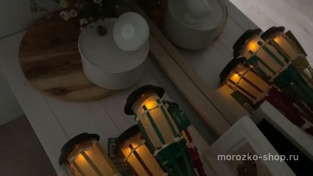 Светильники Solar БАМБУКОВЫЕ ФАКЕЛЫ, тёп.бел. LED, эффект живого пламени, 54 см, 4 шт. 894742 смотреть онлайн