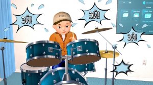 Песенка про юного БАРАБАНЩИКА / Песни для Детей / Ирин ДОМ