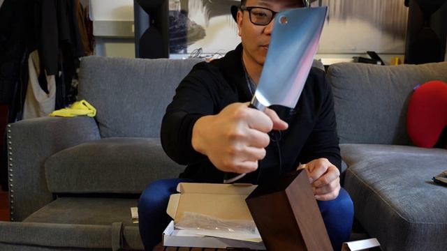 Cangshan Elbert 3 Piece Cleaver Set @Costco | 2 Cleaver Style Knives and Acacia Wood Knife Block смотреть онлайн