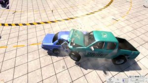 BeamNG - Gavril Grand Marshall Widebody - Crash Testing