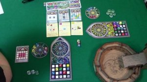 Играем в настольную игру Саграда с дополнением "Роза Кубиков" (расширение до 6 игроков).