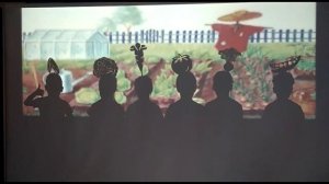 Теневой театр. Осенняя сценка "Спор овощей" 11 гр.