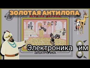 Электроника ИМ _Золотая Антилопа_