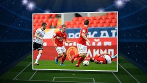 Видео футаж, заставка "Футбол"