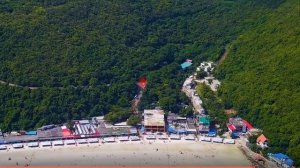 Райский остров Ко Лан - первый обзор с воздуха. Как добраться , пляж Тьен и все пляжи Ко Лана сейча