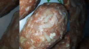 Тефтели на сковороде с картошкой