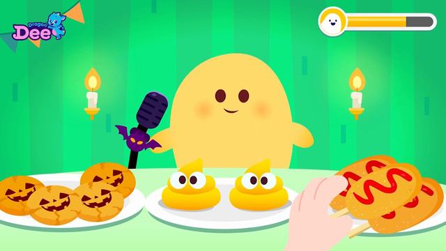 🍬 Ghost ASMR Mukbang Show!! 🍭｜2021 Halloween 🎃｜Baby Ghosts Eating Halloween Snacks｜Dragon Dee Kids