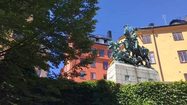 Stockholm walking Gamla stan. прогулка по Стокгольму