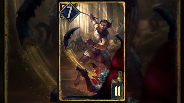 Falibor - Beautifully Animated Premium Card from Gwent #shorts