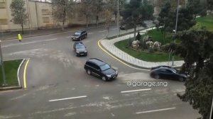 Кортеж президента Азербайджана Ильхама Алиева