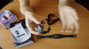 Спортивные часы - пульсометр HRM-2803. Посылка с AliExpress.