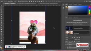 VALENTINE'S DAY FLYER DESIGN | PHOTOSHOP TUTORIALS