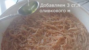 Очень вкусные жареные макароны. Необычный рецепт приготовления!