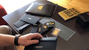 Слитки золота пробы 999,9 от мировых производителей