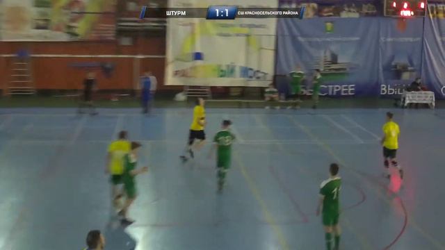 Чемпионат. Дивизион "Красносельский". Штурм - СШ Красносельского района 1:2 (видеообзор) смотреть онлайн