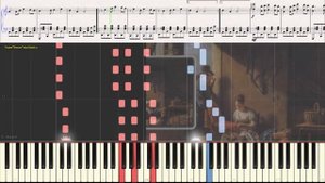 Коробейники - Русская народная песня (вариация) (Ноты и Видеоурок для фортепиано) (piano cover)