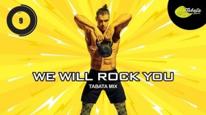 Tabata Music - We Will Rock You (Tabata Mix) w/ Tabata Timer