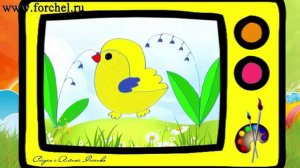 Как нарисовать птичку, цыпленка. Оживающие рисунки / How to draw a bird