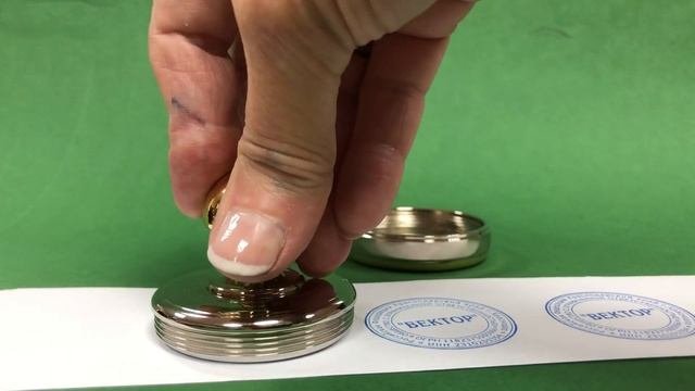 Золотой Ферзь красконаполненная печать