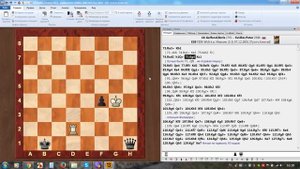 Шахматы. Ферзь против ладьи (#001). Теория и практика