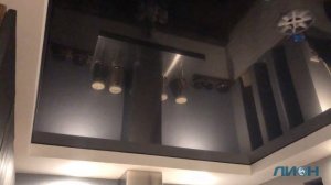 Натяжной потолок на кухне