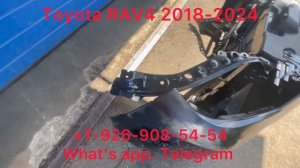 Бампер передний в сборе (Ноускат) Toyota Rav4 2018-2022 Радиатор Передняя панель Усилитель Решетка