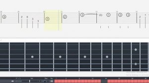 Guitar Tab - Donten (Gintama) OST Fingerstyle Tutorial Sheet Lesson #Anp