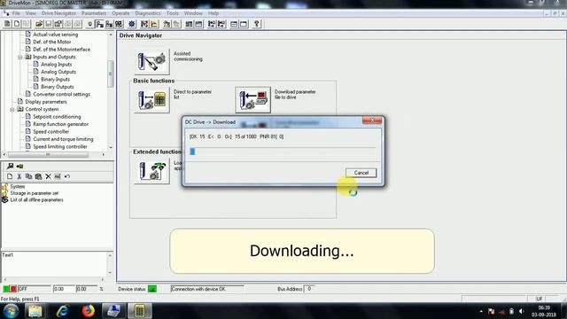 Download Parameter to SIMOREG DC-MASTER 6RA70 | Drive Monitor #myPLCTechnology смотреть онлайн