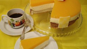 Торт - мусс тыквенный