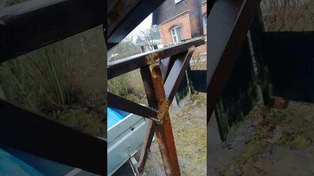 Перевезти 6-ти метровый профиль на 2-х метровом прицепе. смотреть онлайн