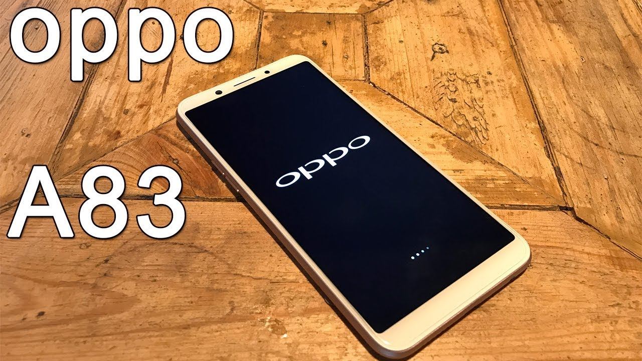 OPPO A83 распаковка и первое впечатление