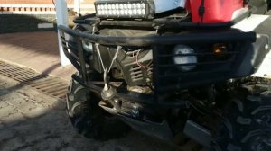 Изготовление силового бампера на квадроцикл Stels Leopard