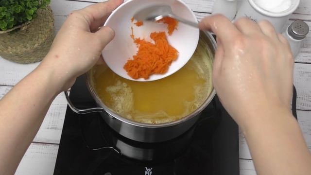 Самый Вкусный Гороховый Суп с Галушками! Рецепт Галушек.