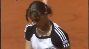 Ruxandra Dragomir vs Anne-Gaelle Sidot Hamburg 1997 (1.Set partly + 2.Set)