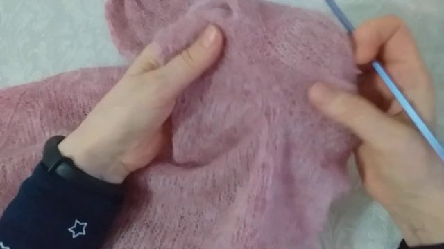 Джемпер-паутинка "нежность". (почти повтор) смотреть онлайн